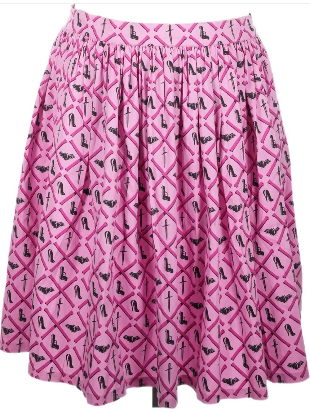 🎀 Vixen by Micheline Pitt Mean Girls Club Swing Skirt - Size 4X ✨ Excellent Cond